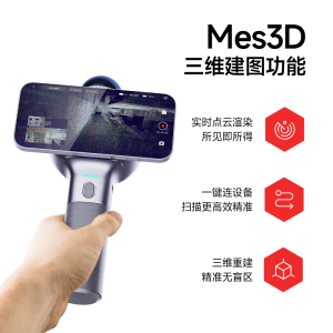 Meskernel handheld 3D laser scanner for portable mapping